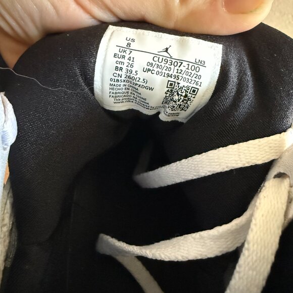 Nike Air Jordan 7 Retro in Flint Grey and White (men's size 8 US) - Picture 6 of 6